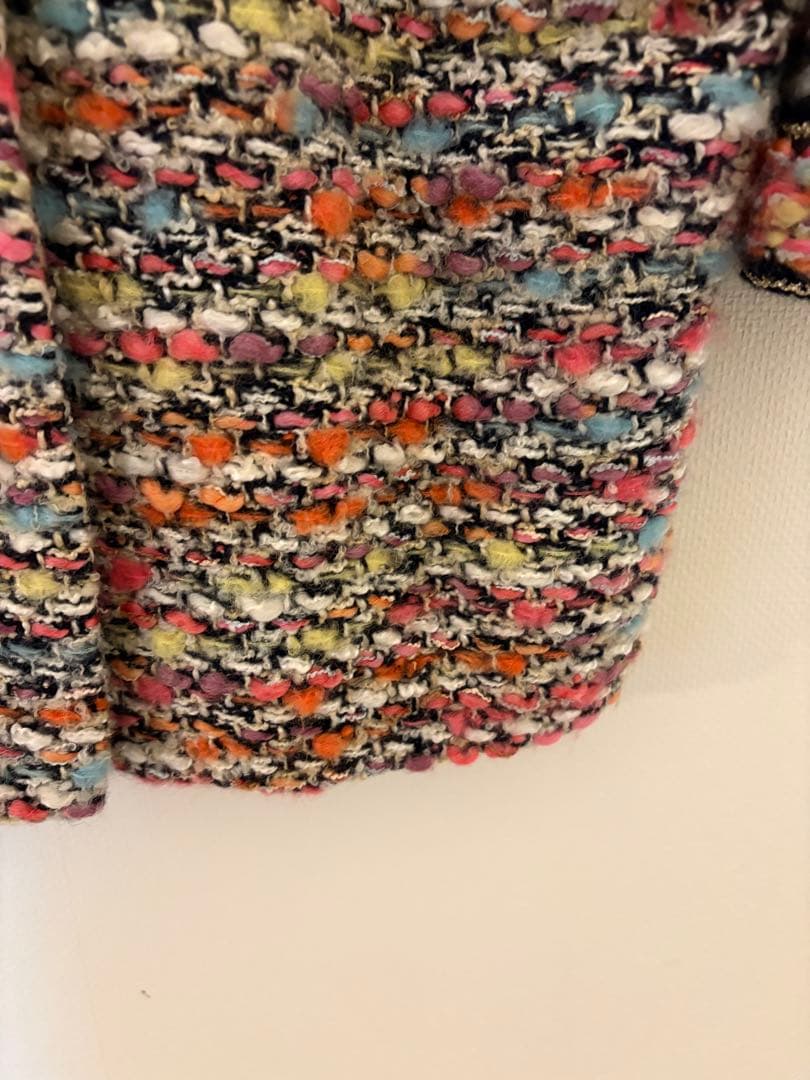 coohemコーヘン ファンシーツイードジャケットコート　美品