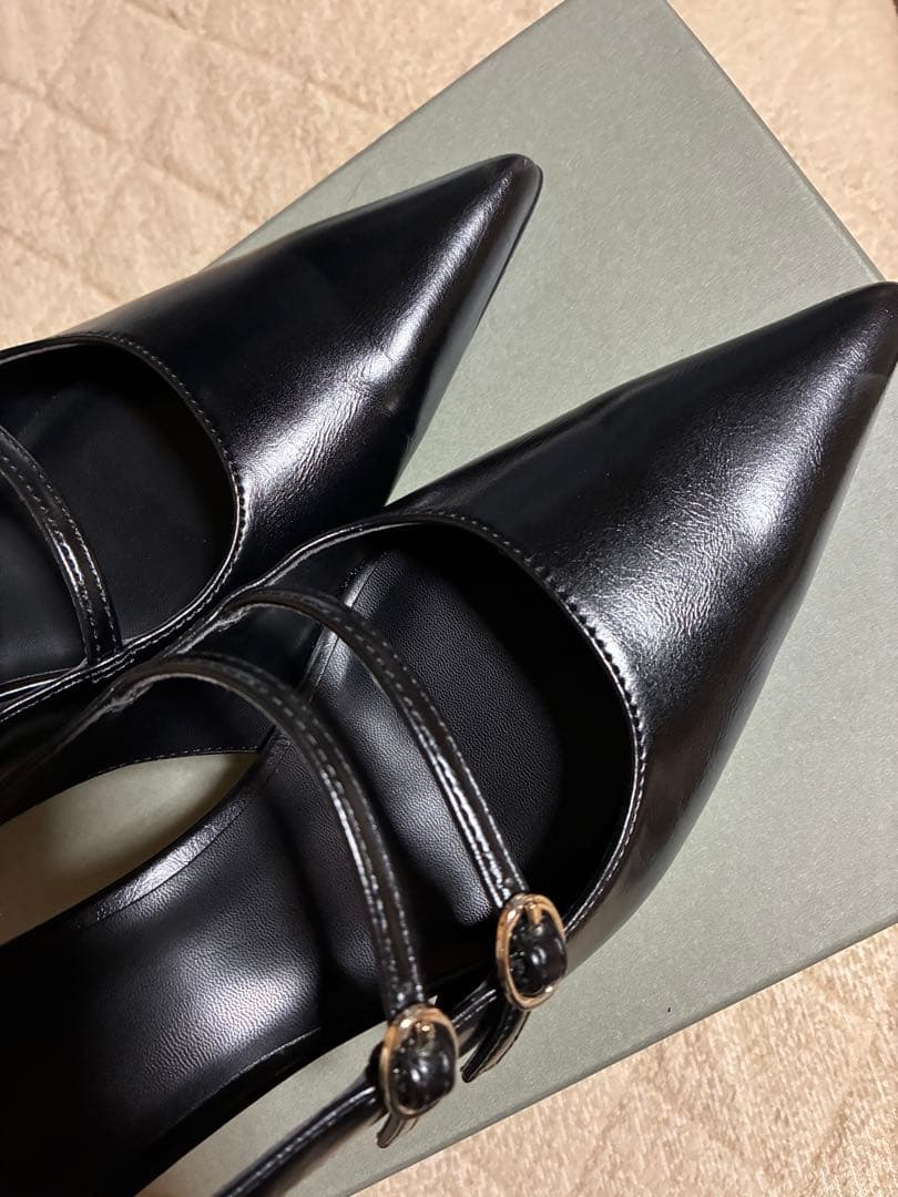 【なの】SNIDEL ダブルストラップミュール