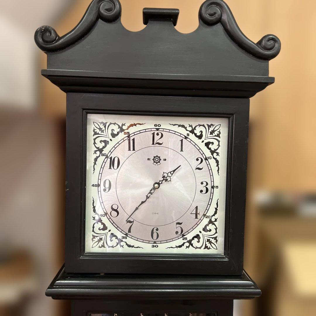 秀ちゃん　舵牌 HELM BRAND CHIME 柱時計 ホールクロック