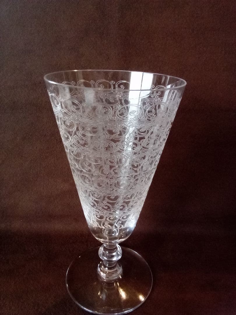 フランス オ—ルドバカラ シャンパングラス 「ロ—ハン」