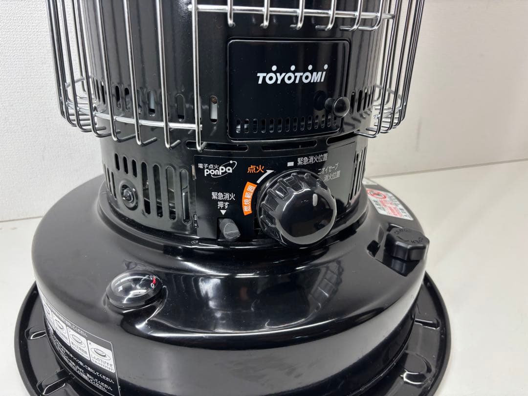 トヨトミ ストーブ 黒 KS-67H