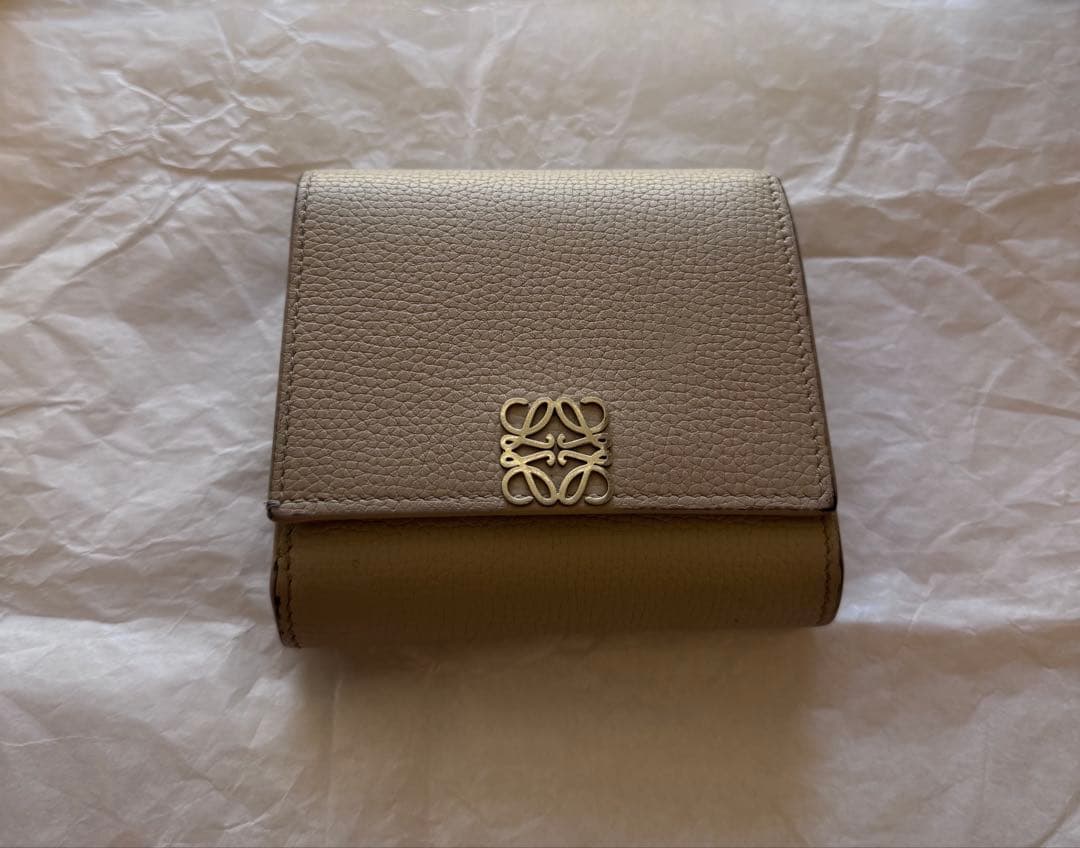 K*】様 LOEWE ロエベ　アナグラム　コンパクト　フラップウォレット