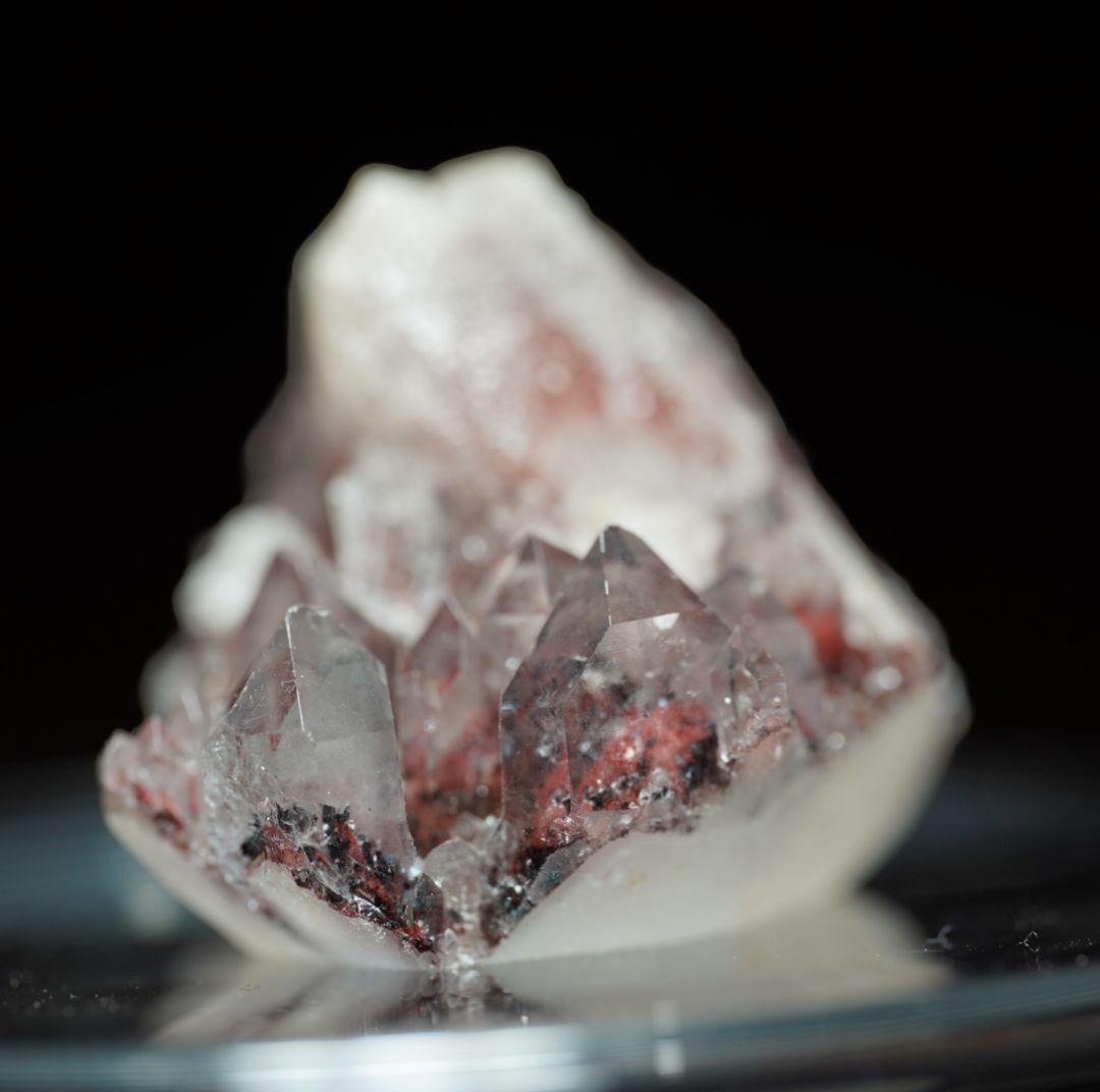 水晶 レッドファントム クラスター 原石