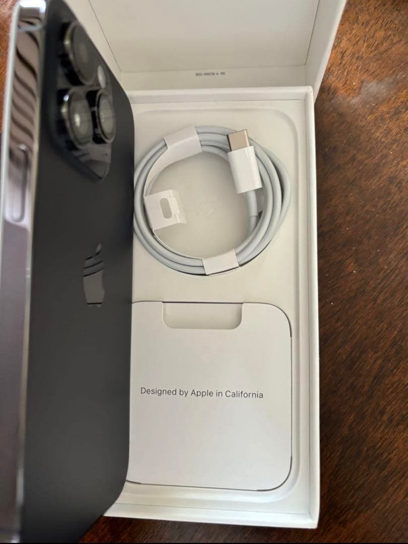 美品iPhone 14 Pro ディープパープル128GBSIMフリー