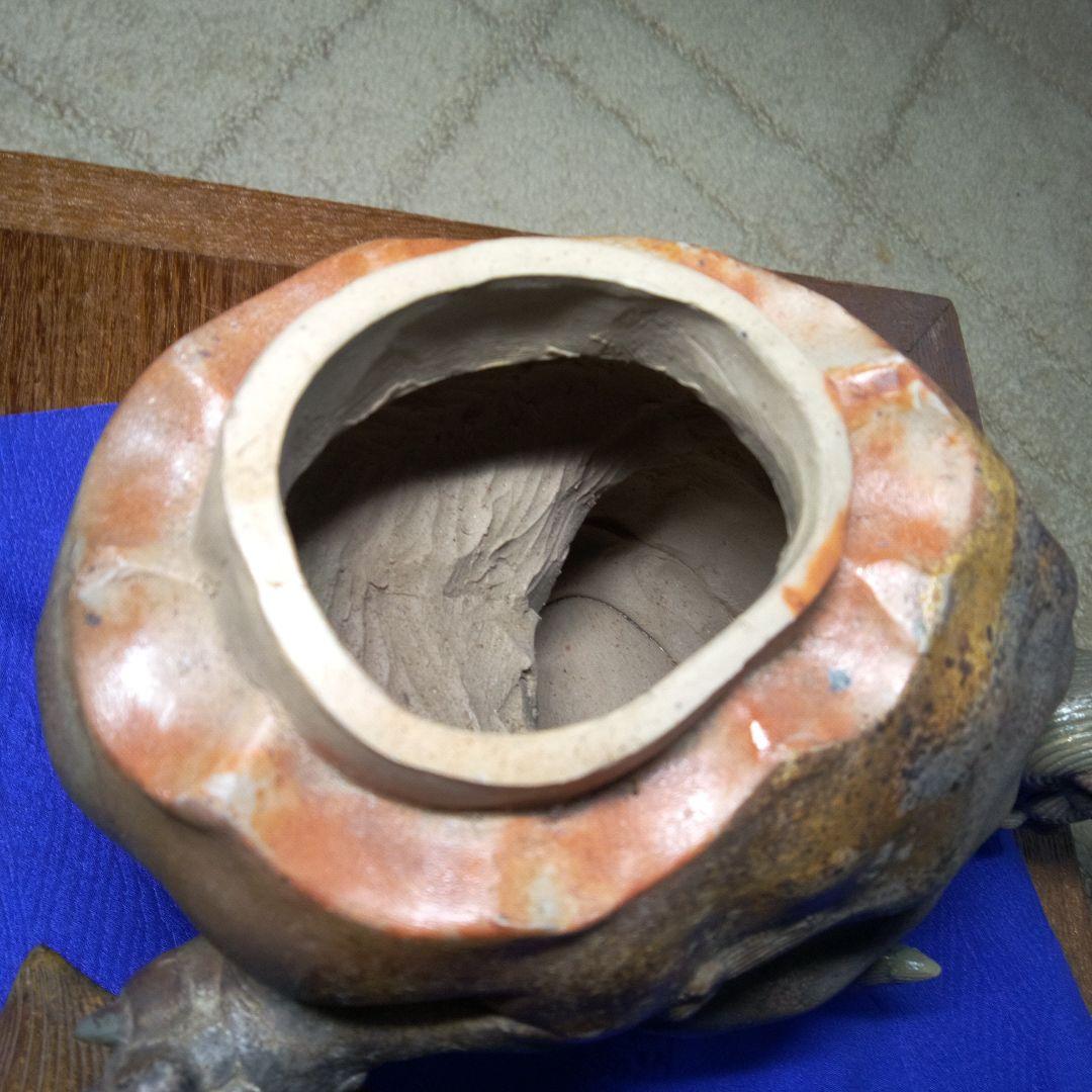 備前天杯唐獅子香呂木村友敬作