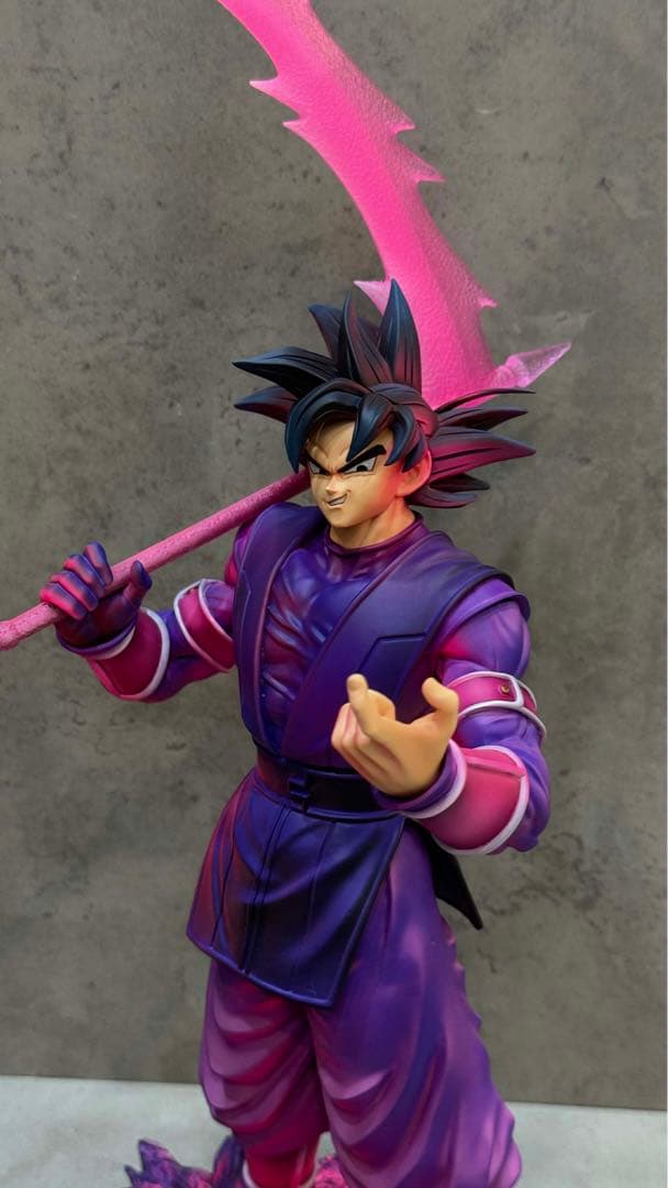 ドラゴンボールゴクウブラック フィギュア 頭二つ付き