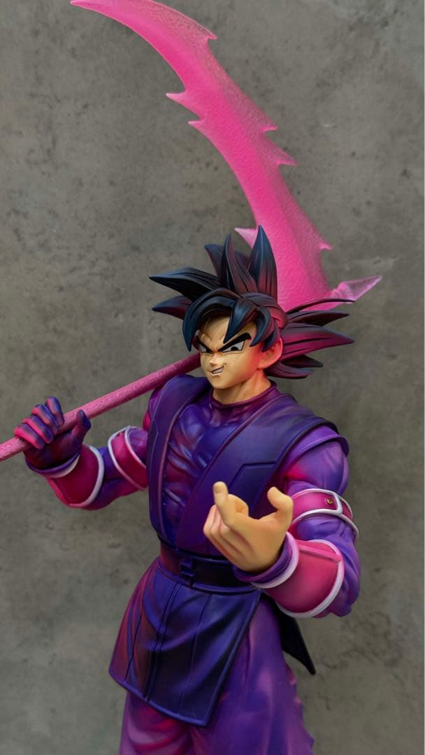 ドラゴンボールゴクウブラック フィギュア 頭二つ付き