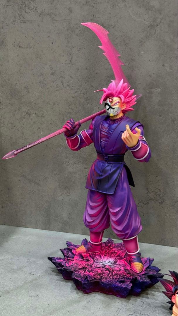 ドラゴンボールゴクウブラック フィギュア 頭二つ付き