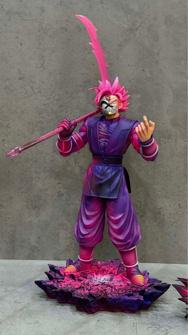 ドラゴンボールゴクウブラック フィギュア 頭二つ付き