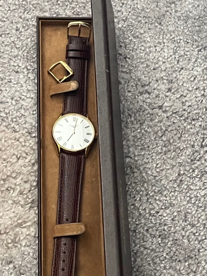 LONGINES 手巻きメンズ腕時計 皮ベルト交換済　ヴィンテージ