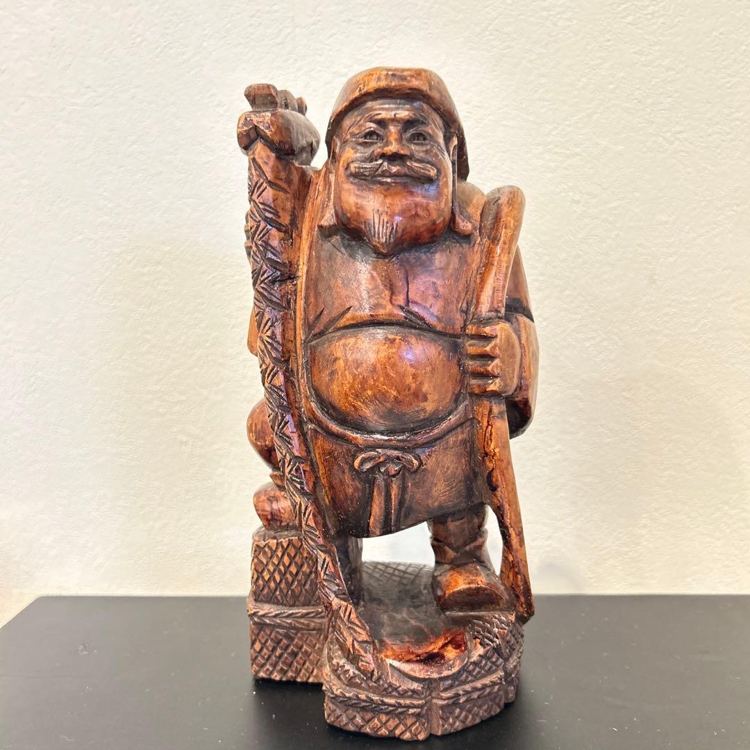 大黒様 木造 骨董品