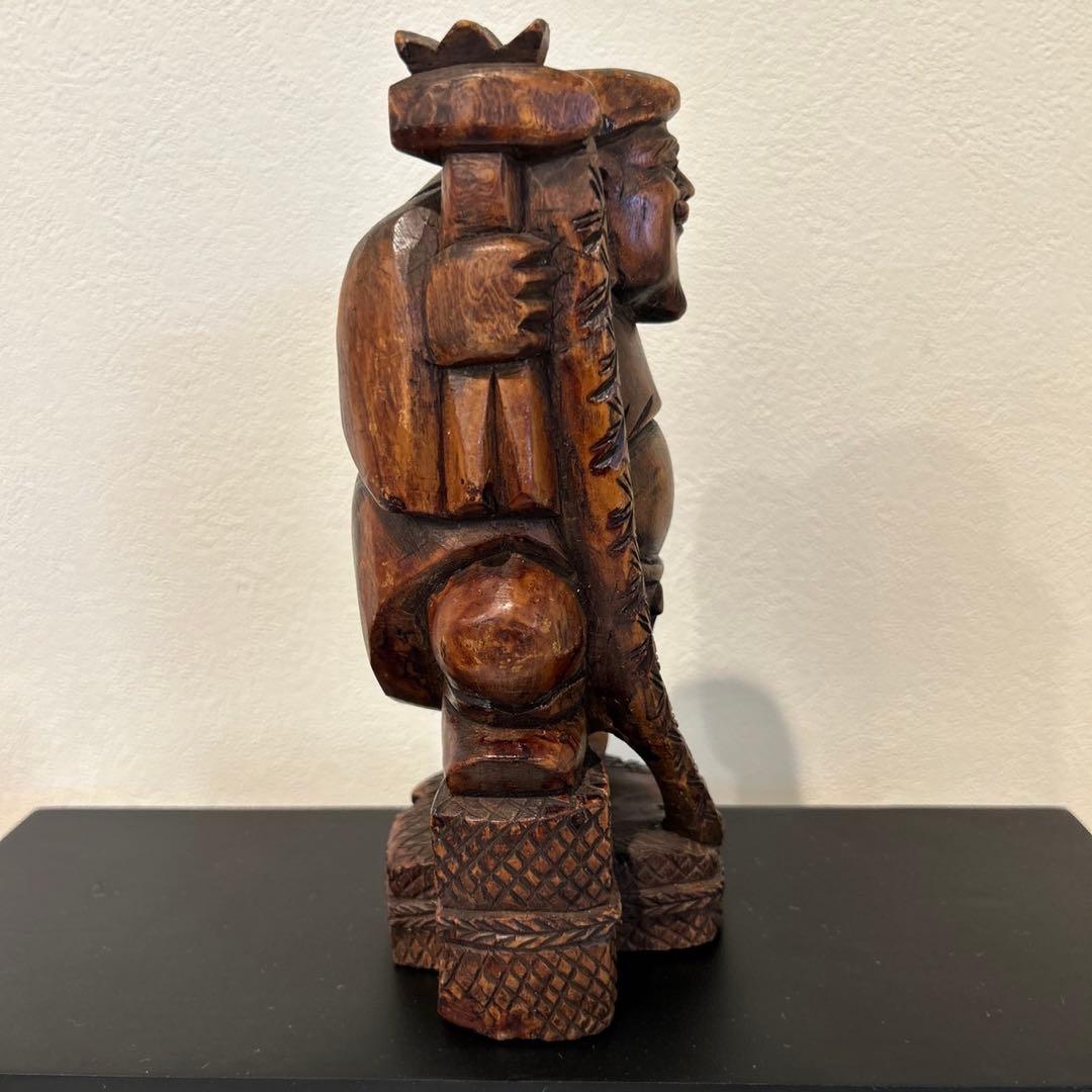 大黒様 木造 骨董品