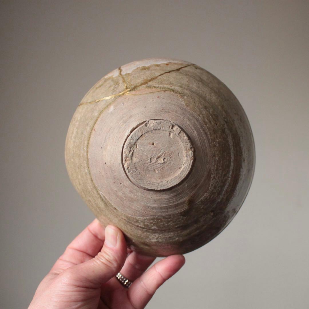 古瀬戸 茶碗 室町時代 茶道具 古美術 茶道具 古道具 アンティーク