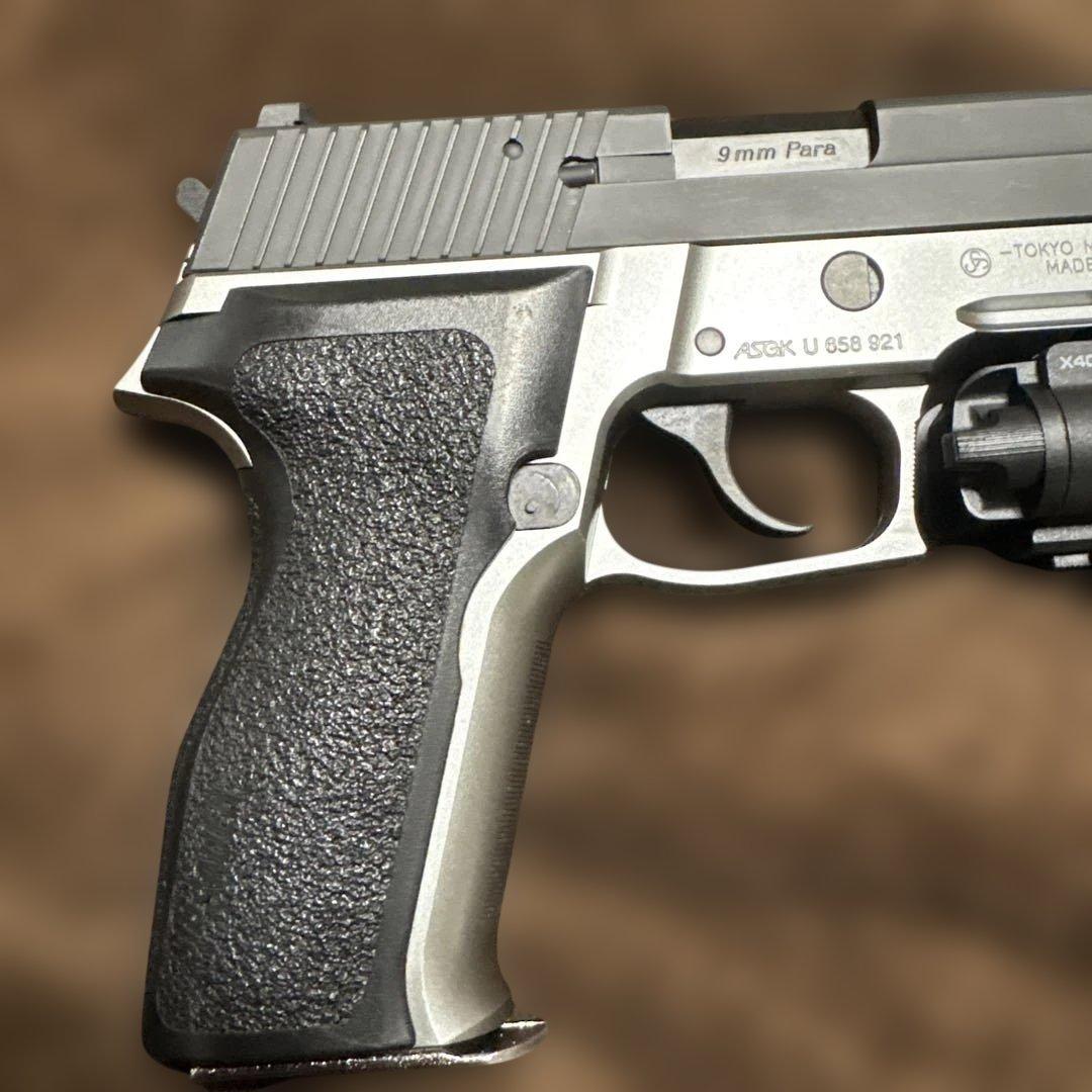 中々美品 東京マルイ シグ P226 RAIL E2 ステンレス シグ レイル