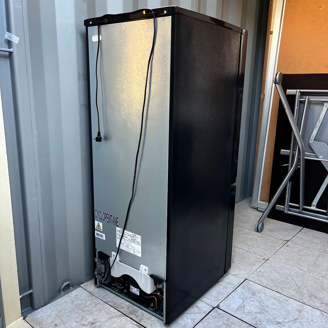 取付無料！安心のヤマダ電機！スタイリッシュブラックインテリア冷蔵庫！洗濯機