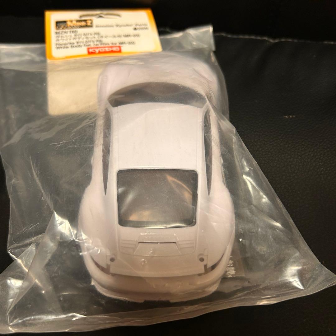 京商 ミニッツ ホワイトボディ ポルシェ 911 GT3 RS ホイール付き