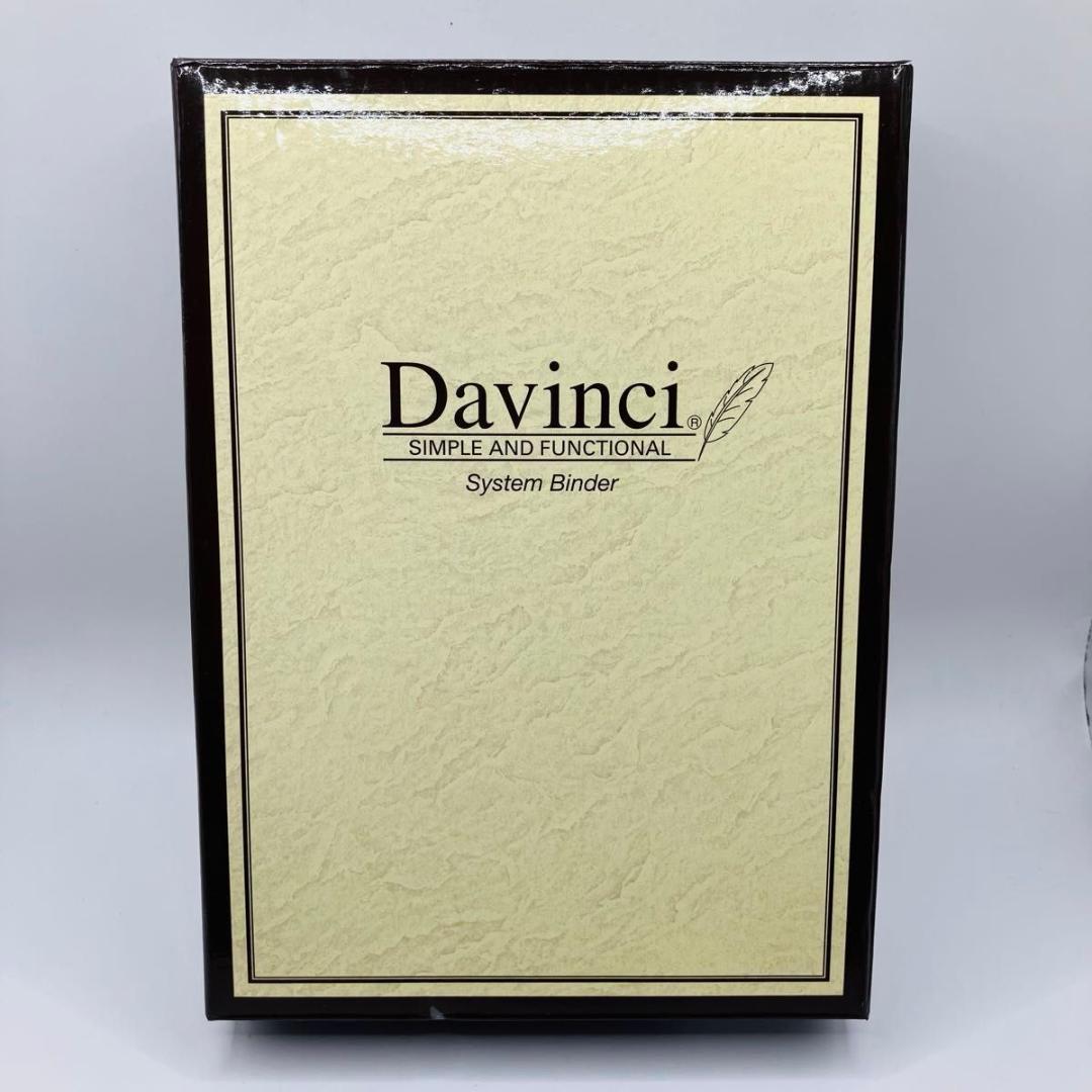 【新品未使用】Davinci DB3004B システムバインダー バイブルサイズ
