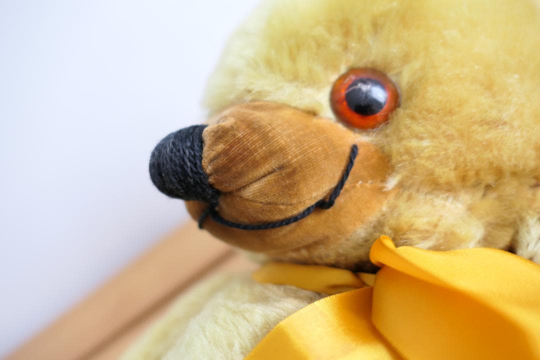 メリーソート　オルゴール付きチーキーベア　46cm　ビンテージベア