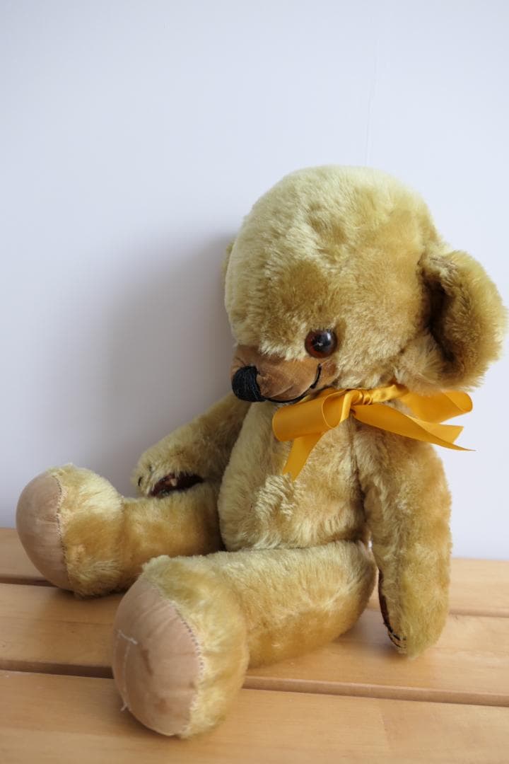 メリーソート　オルゴール付きチーキーベア　46cm　ビンテージベア