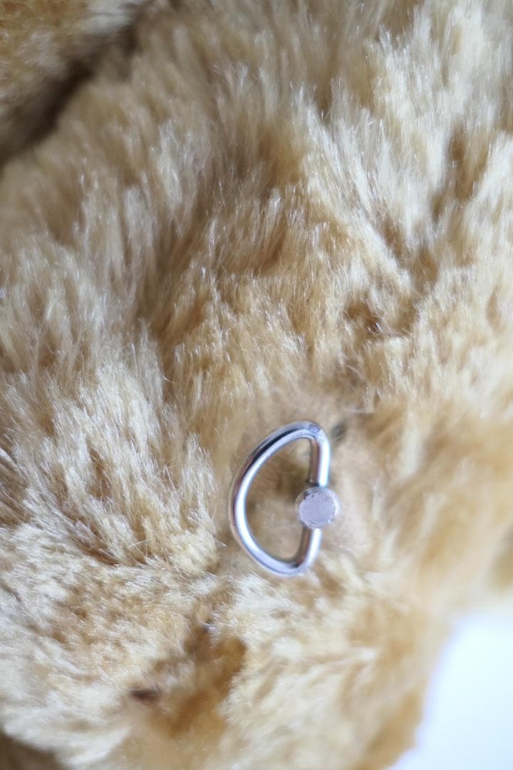 メリーソート　オルゴール付きチーキーベア　46cm　ビンテージベア