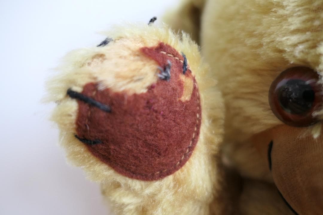 メリーソート　オルゴール付きチーキーベア　46cm　ビンテージベア