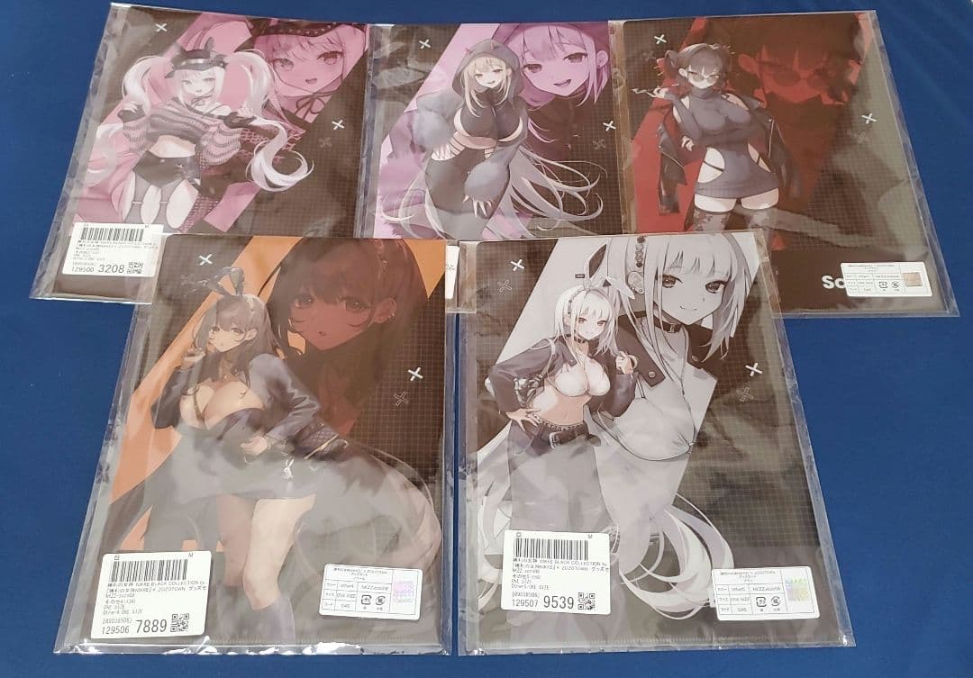 勝利の女神：NIKKE×ZOZOTOWN コラボ クリアファイルセット