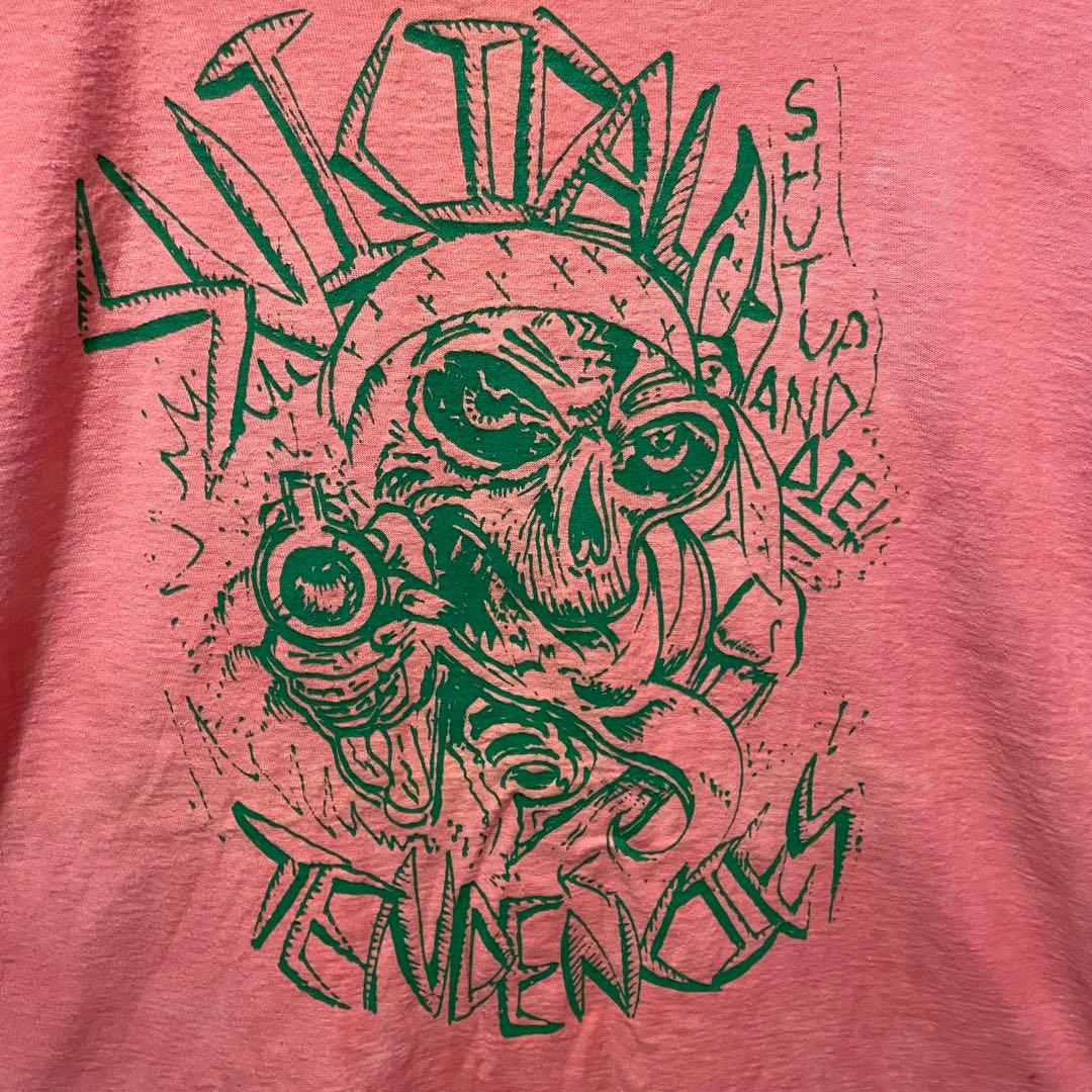 【希少】90s ORFI ノースリーブカットソー　リバーシブル仕様　ヴィンテージ