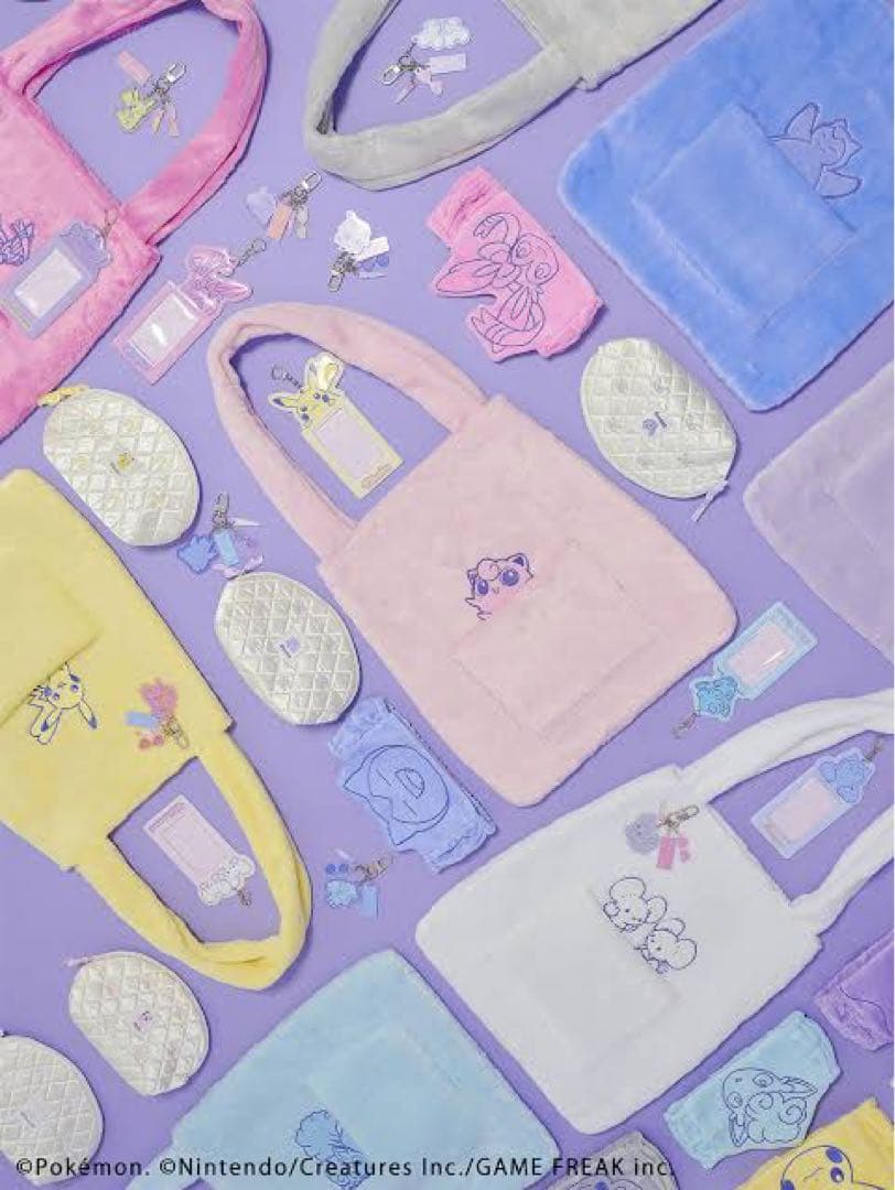 ポケットモンスター ポケモン トートバッグ ふわふわ ファー まとめ売り