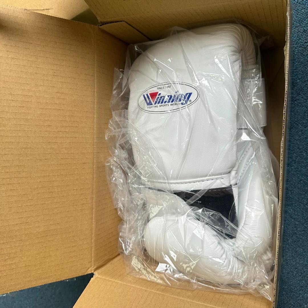 Winning ボクシンググローブ 10 oz ホワイト未使用**