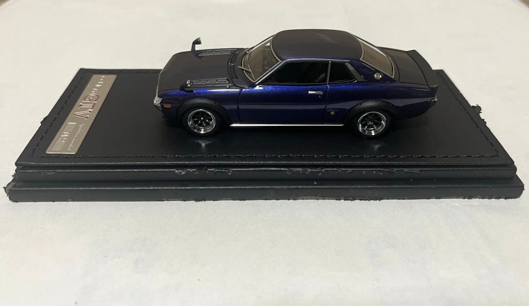 イグニッションモデル 1/43 ト ヨタ セリカ 1600GTV パープル