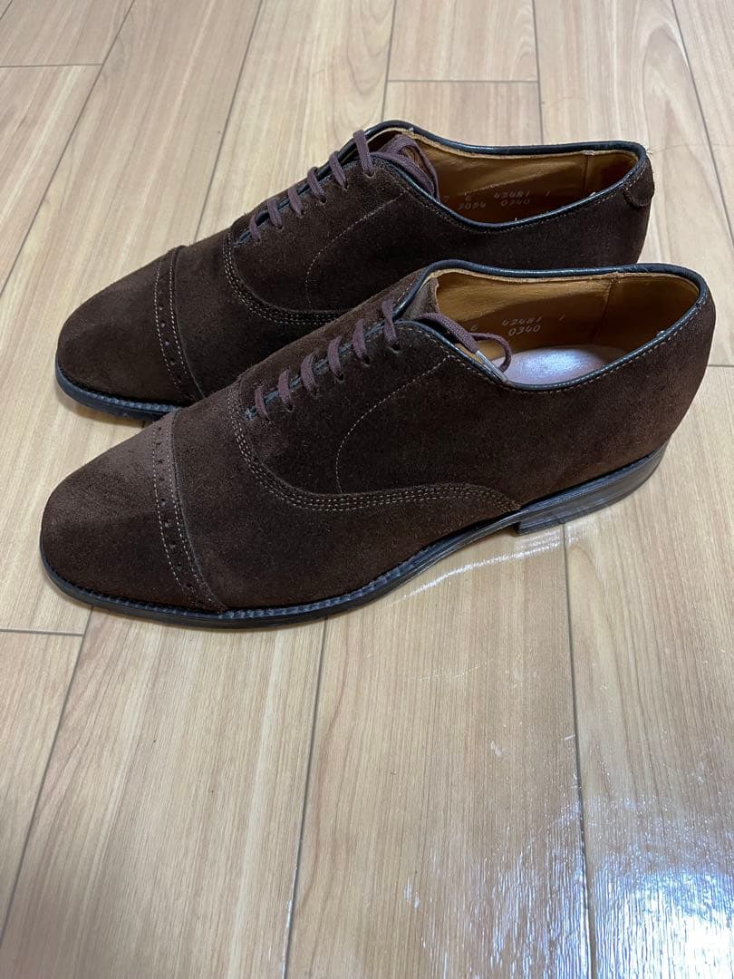 【AllenEdmonds】Bayron 7E パンチドキャップトゥ