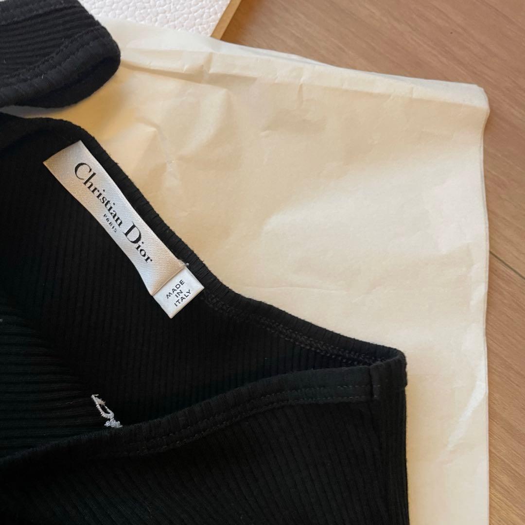クリスチャンディオール　国内ブティック購入　アシンメトリー　タンクトップ　s