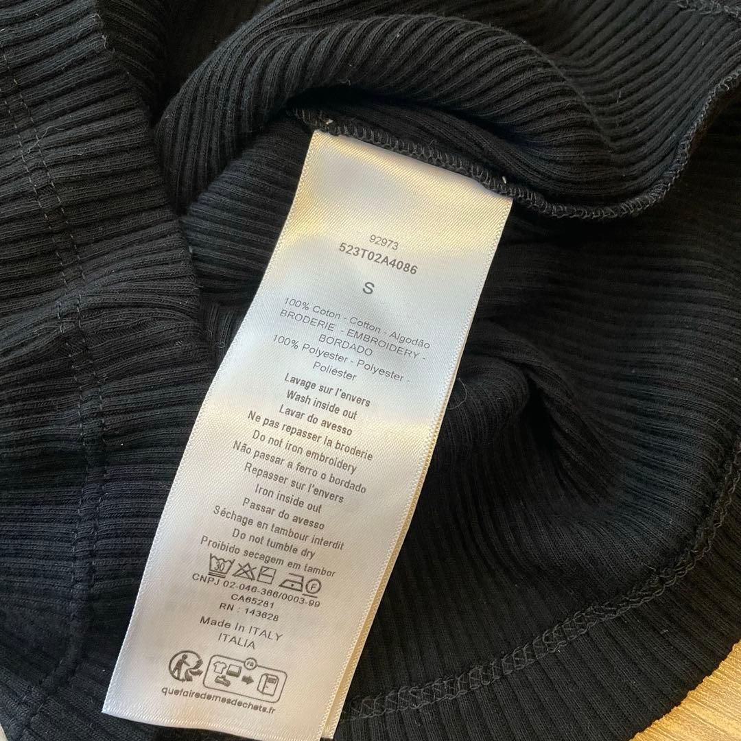 クリスチャンディオール　国内ブティック購入　アシンメトリー　タンクトップ　s