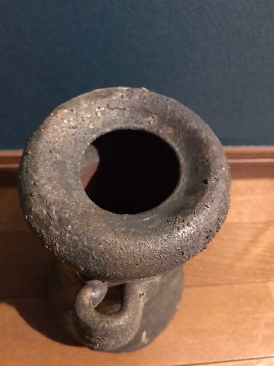 備前焼　稗田茂硫　壺
