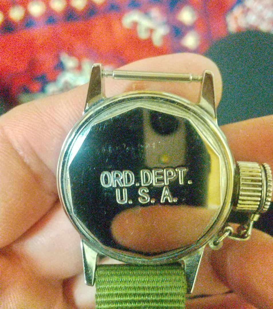 ハミルトン USN BUSHIPS 手巻き ミリタリー腕時計