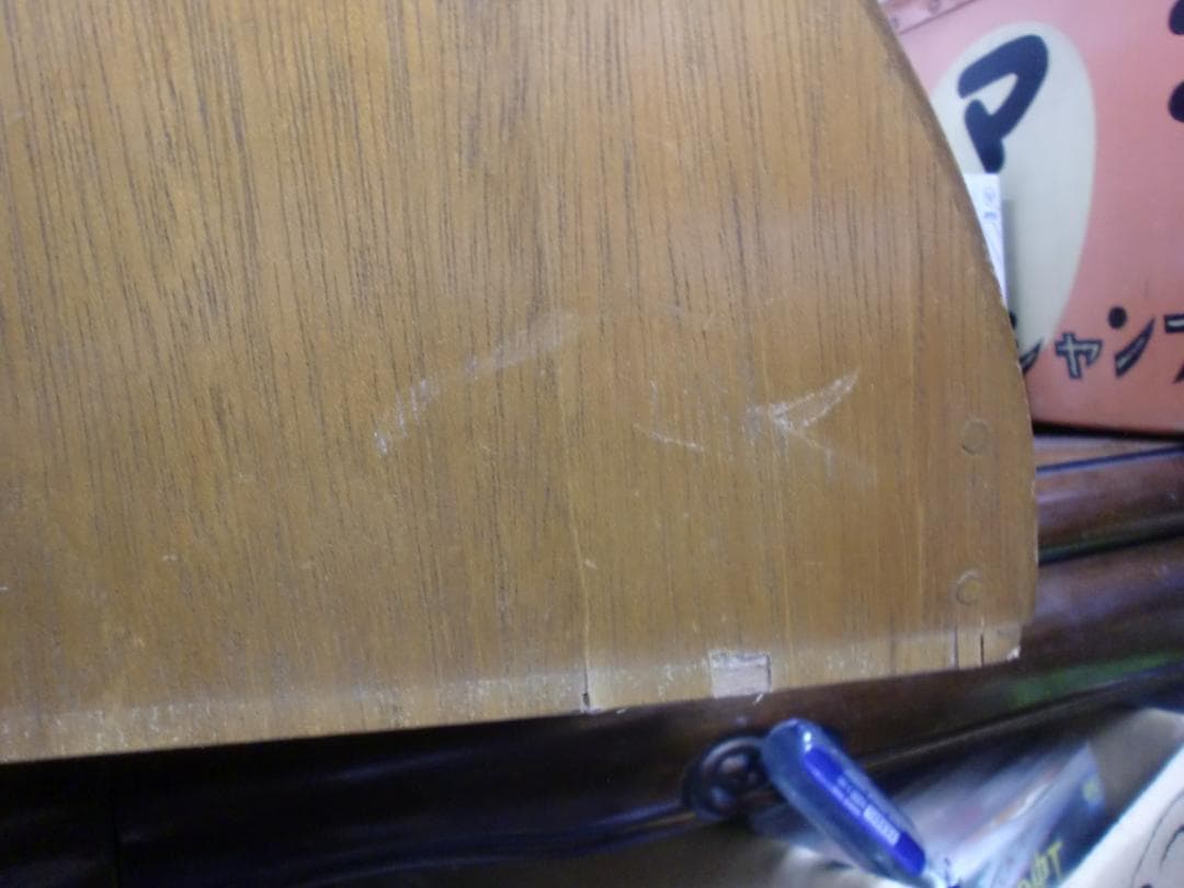 木製　検視レンズケース 　昭和レトロ　珍品