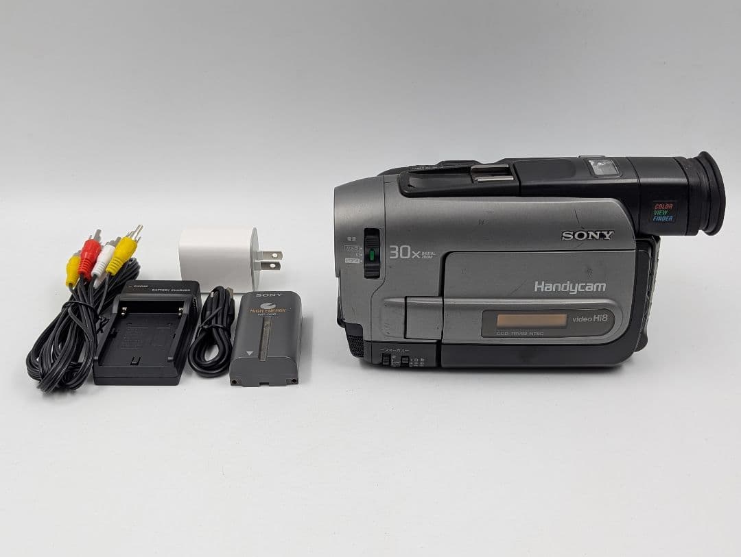 SONY ソニー 8mm テープ ビデオカメラ CCD-TRV92 2
