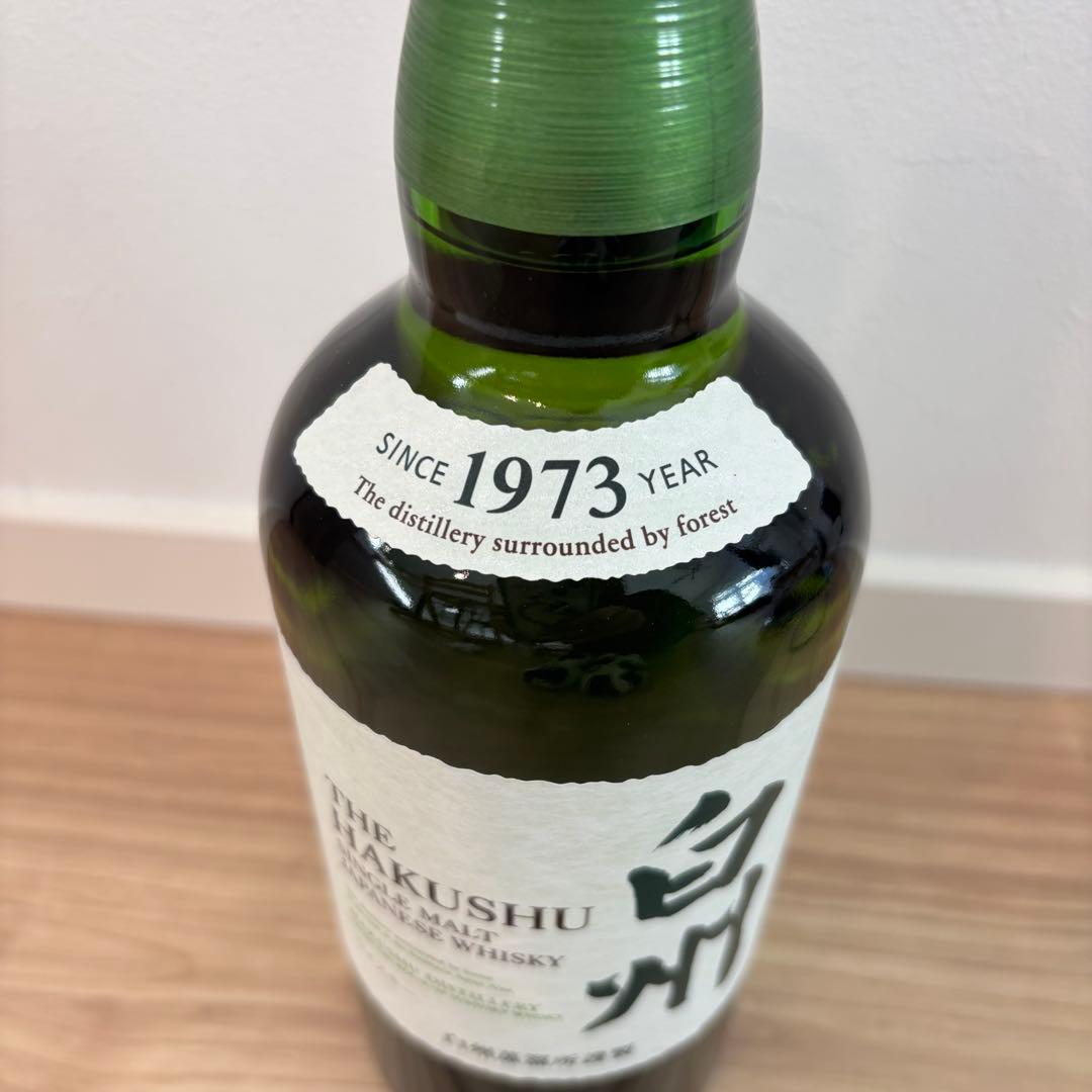 白州　サントリーシングルモルトウイスキー　700ml