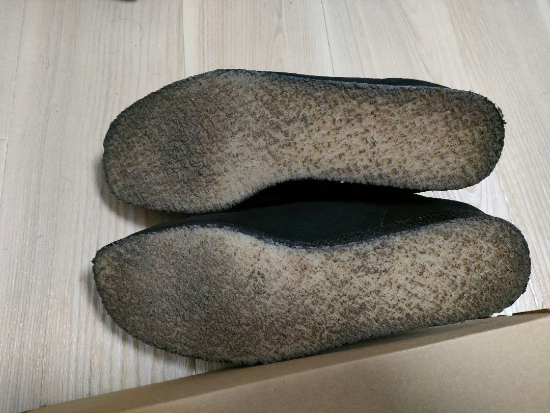 Clarks Wallabee ワラビー　ブラック　クラークス　26.5cm
