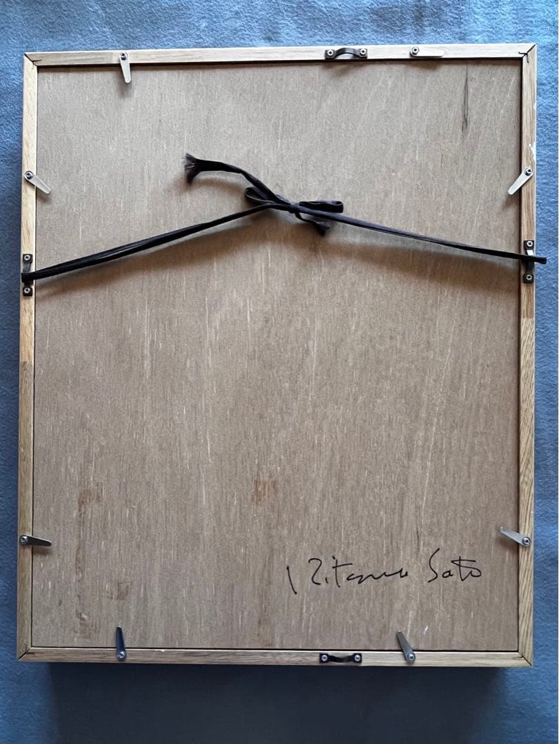 サトウリツコ　犬の絵　Ritsuko Sato