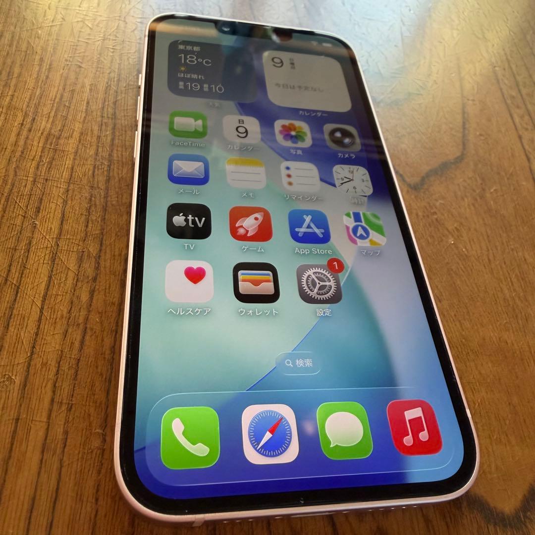 Apple iPhone 13 ピンク 本体　中古