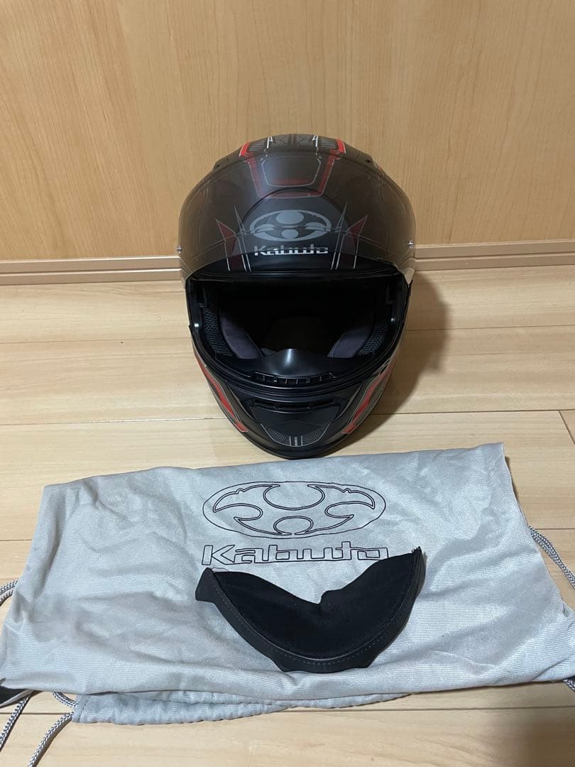 Kabuto Kamui3 フルフェイスヘルメット ブラック・レッド