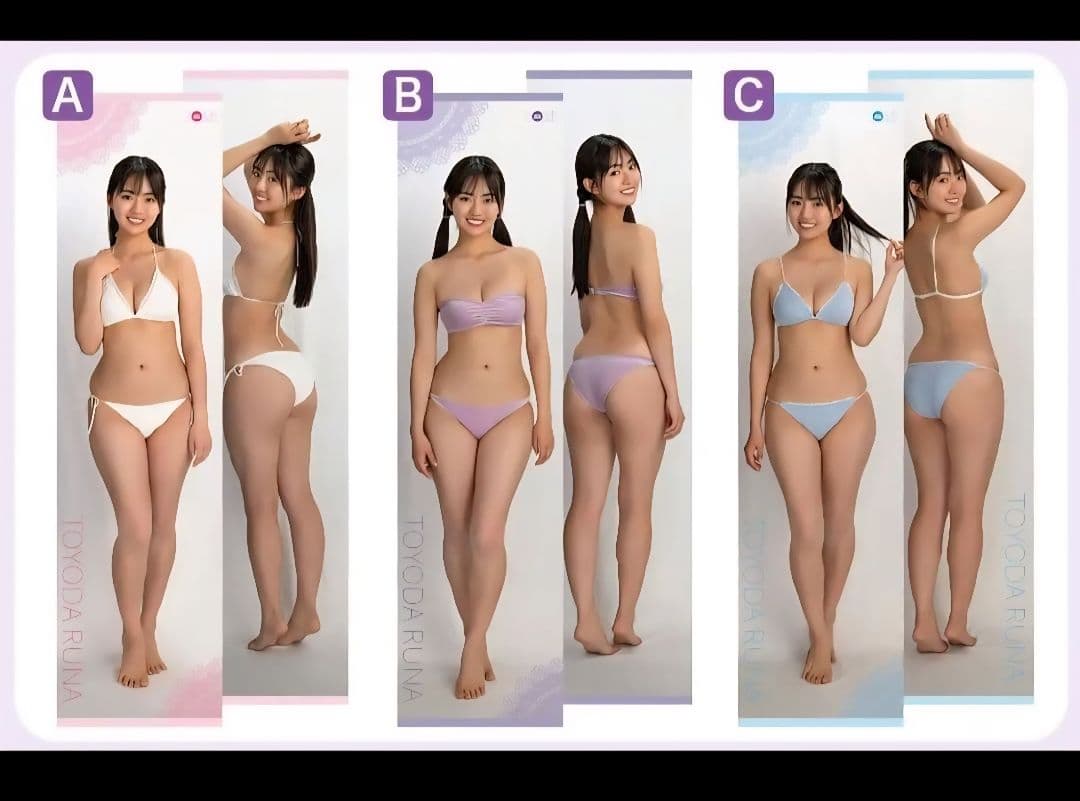 豊田ルナ 等身大タペストリー 直筆サイン入り 限定Ver.B