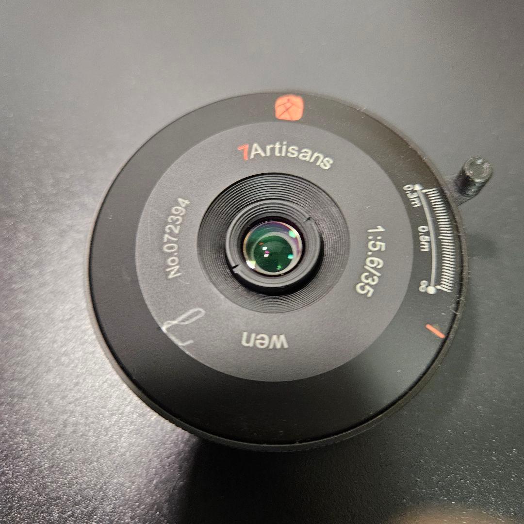 S*a様 7Artisans 35mm F5.6 ライカMマウント　パンケーキ