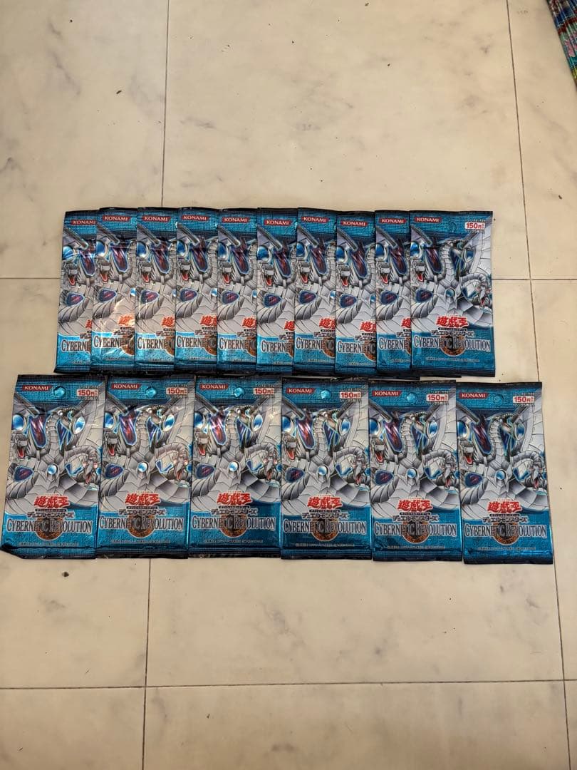 遊戯王　サイバネティック・レボリューション　新品未開封　16パック