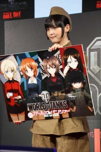 【当選通知有】ガールズ&パンツァー 直筆サイン入りB2ポスター 上坂すみれ 他