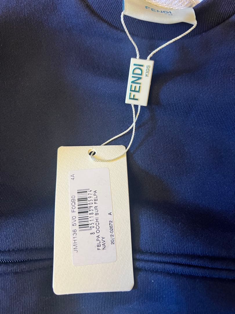 FENDI ネイビー トレーナー 100cm