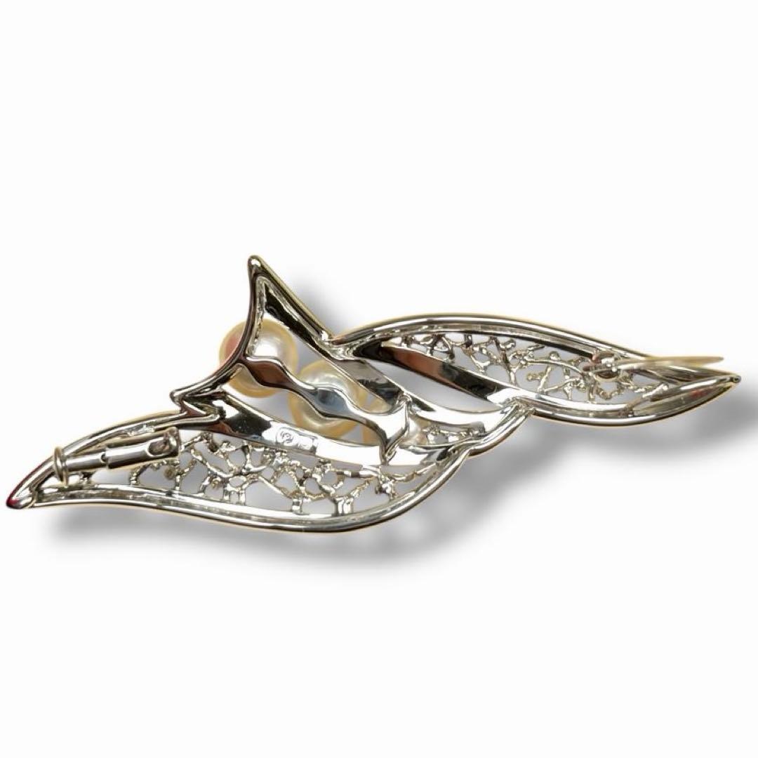 【美品】TASAKI 田崎 パール ブローチ 付属品あり