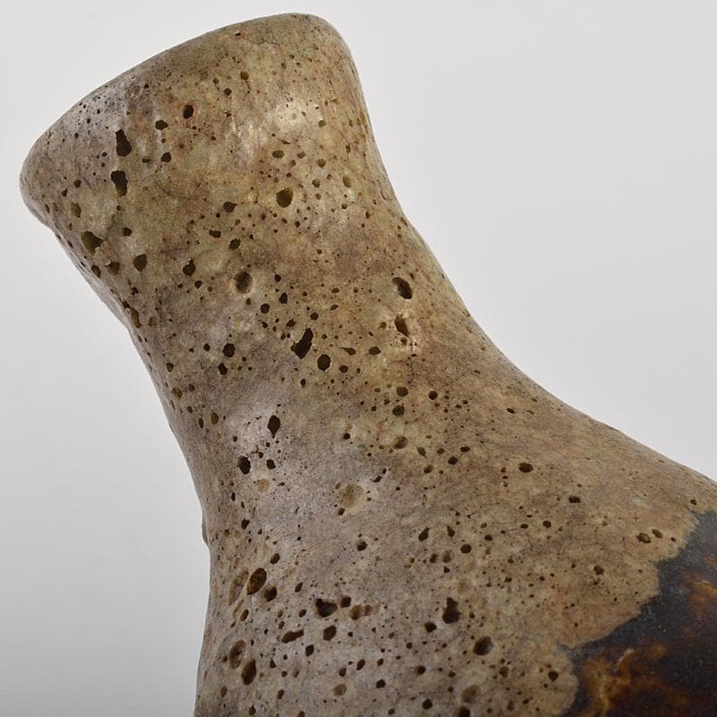 唐津焼　古唐津　徳利瓶　時代箱付　M　R7090