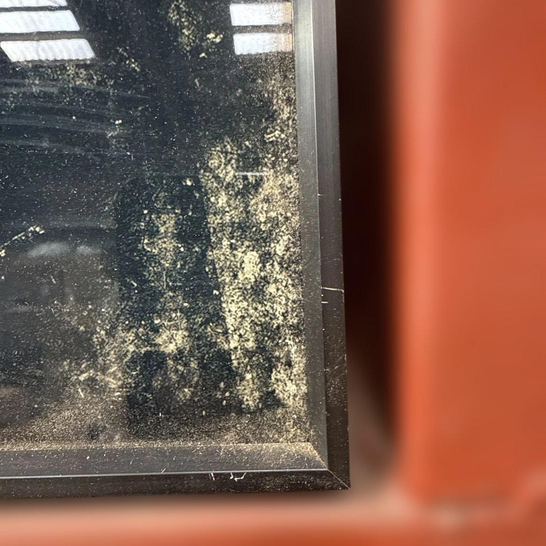 青と金の抽象画 アクリル・ガッシュ3枚セット